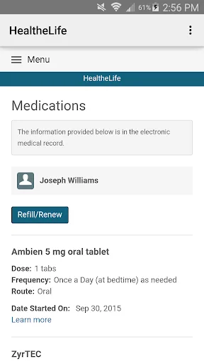 HealtheLife Test