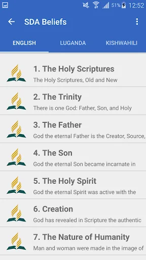 SDA Beliefs screenshot 2