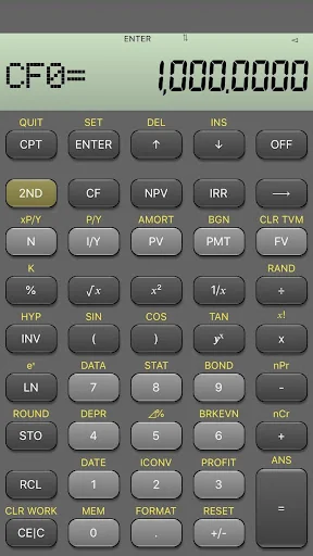 BA Financial Calculator