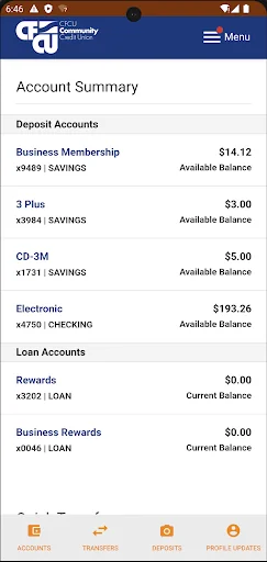 CFCU Community Credit Union screenshot 2