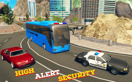 Police City Coach Sim Bus Game