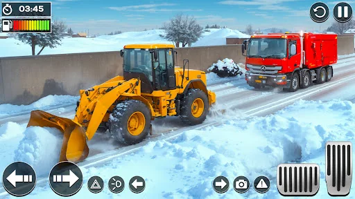 Snow Blower Truck Driver Sim