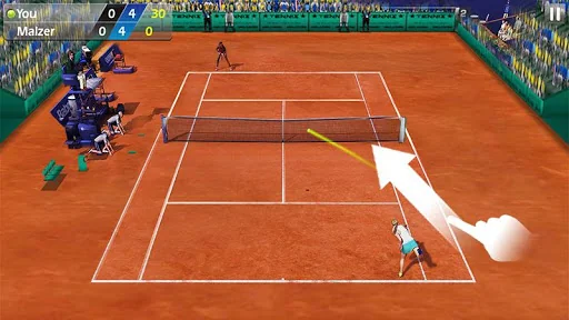 3D Tennis screenshot 3