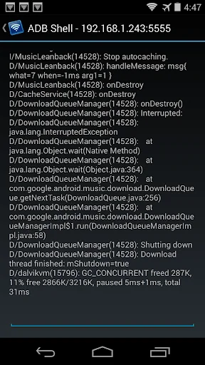 Remote ADB Shell