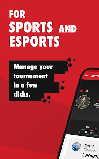Tournament and bracket manager screenshot 2