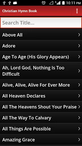 Christian Hymn Book