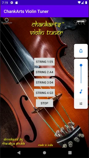 ChankArts™ Violin Tuner