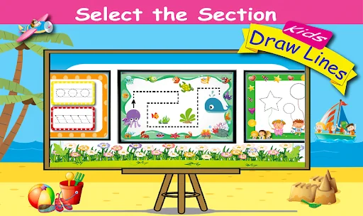 Dashed Line for Kids