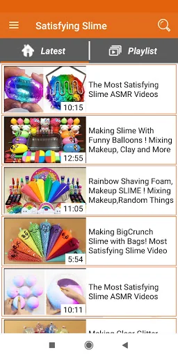 Satisfying Slime Videos