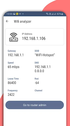 WiFi internet speed test 5G 4G screenshot 3