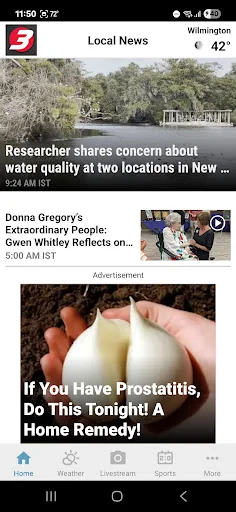 WXXV News 25 screenshot 3