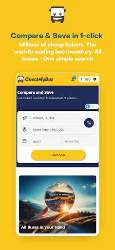 CheckMyBus: Find bus tickets!