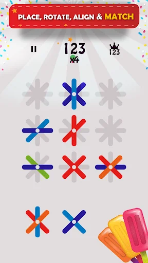 Popsicle Sticks Puzzle