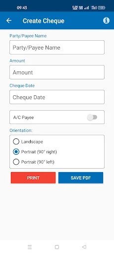 Cheque Printing