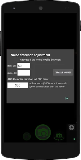 iSoundCam Sound Activated App