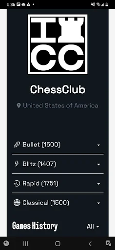 ICC - Play Chess Online screenshot 4