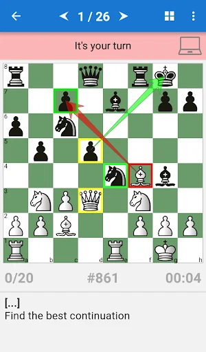 Chess Middlegame II screenshot 1