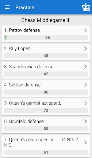 Chess Middlegame III screenshot 1