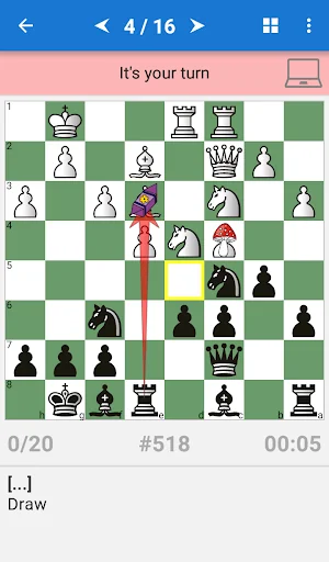 Chess Middlegame IV screenshot 2