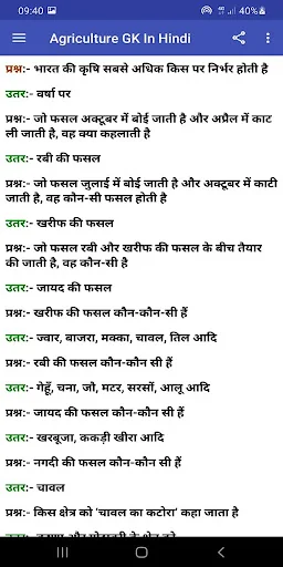 Agriculture GK In Hindi 2026