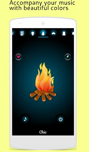 Music Light: Flashlight, Strob screenshot 2