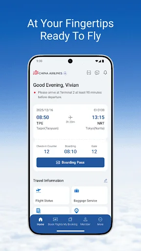 China Airlines App screenshot 2