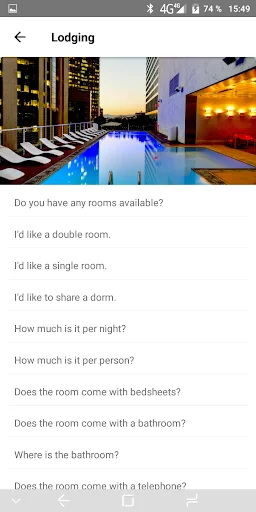 Chinese Phrasebook screenshot 2