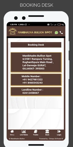 Manibhadra Bullion Spot