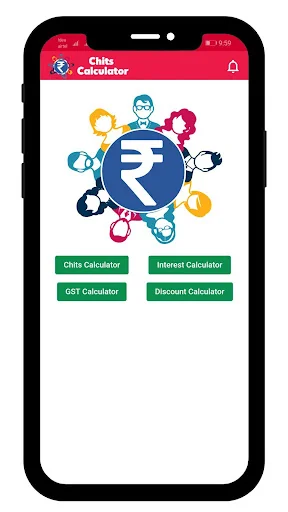 Chits Fund Interest Calculator