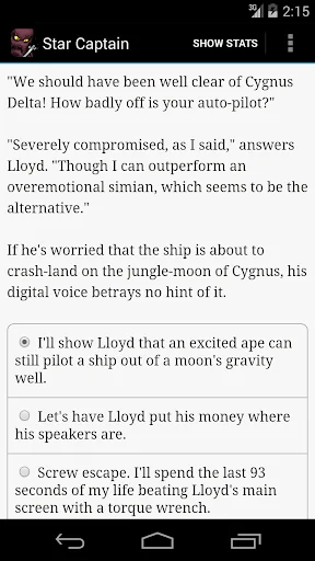Choice of the Star Captain screenshot 2