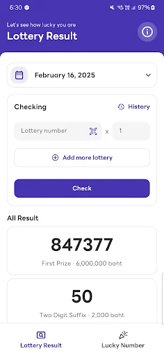 Thai Lottery Lucky Numbers