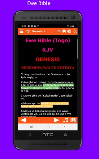 Ewe Bible: (Togo) & Audio screenshot 4