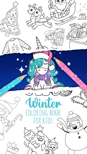 Christmas Coloring Book Kids