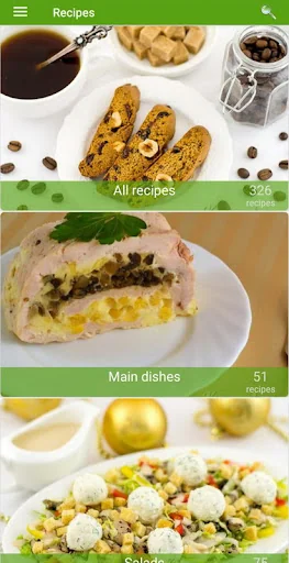 Christmas recipes screenshot 1