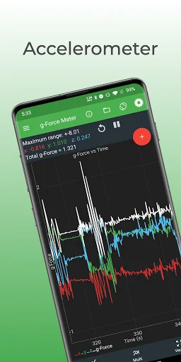 Physics Toolbox Accelerometer