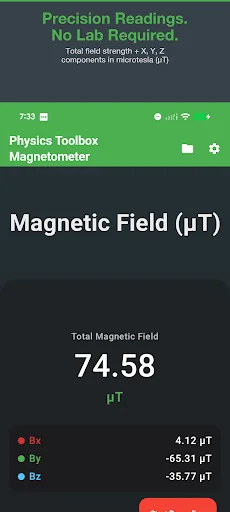 Physics Toolbox Magnetometer