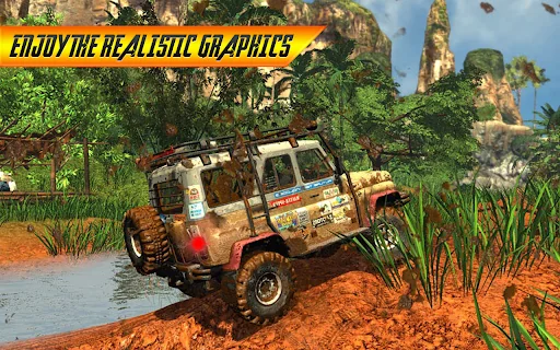Offroad Jeep Driving Simulator screenshot 1