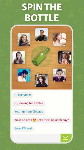 Spin the Bottle: Chatting app screenshot 1