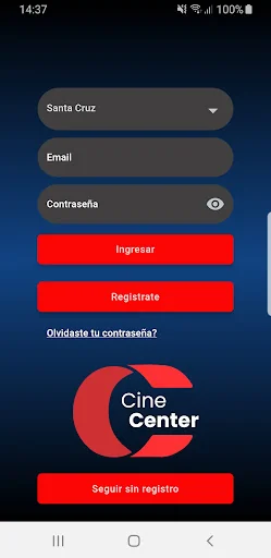 Cine Center Bolivia screenshot 1
