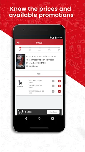Cinemark Centroamérica screenshot 3