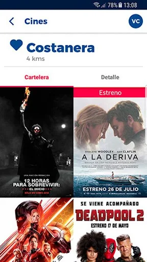 Cineplanet Chile screenshot 3