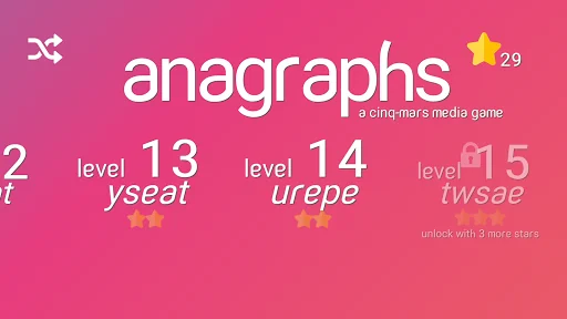 Anagraphs: An Anagram Puzzle