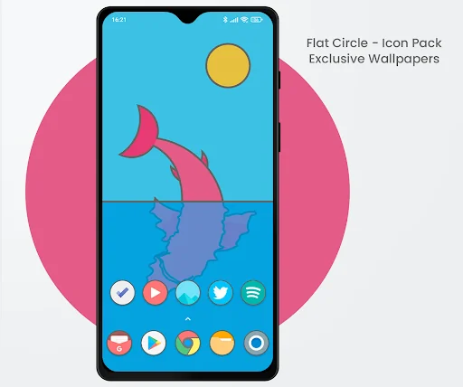 Flat Circle - Icon Pack