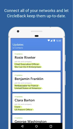 CircleBack - Contact Manager screenshot 3