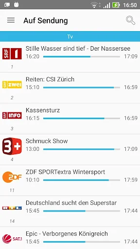 Fernsehprogramm Schweiz Cisana