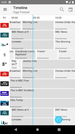 Freesat TV Listings UK Cisana