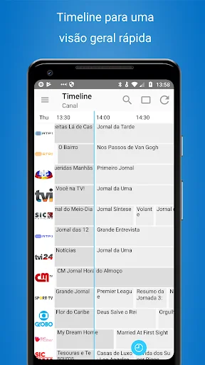 TV listings Portugal CisanaTV+