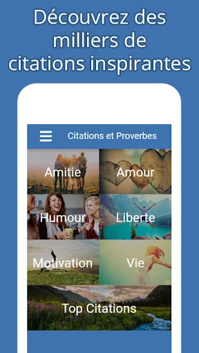 Citations et Proverbes screenshot 1