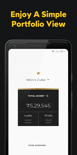 Cube Wealth: Financial Planner screenshot 1