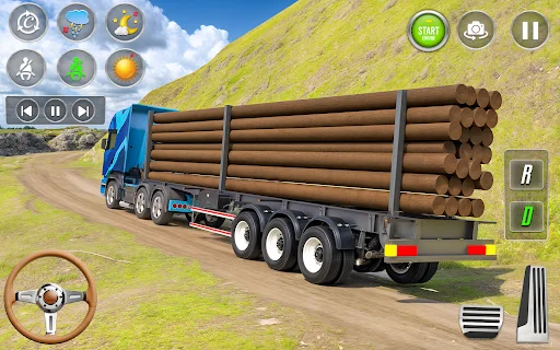 Mega Truck Driving Truck Game